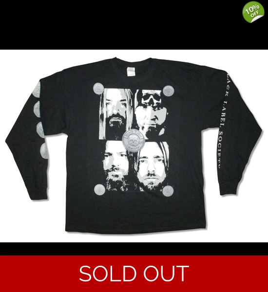 Black Label Society - Faces - Long Sleeve T-Shirt